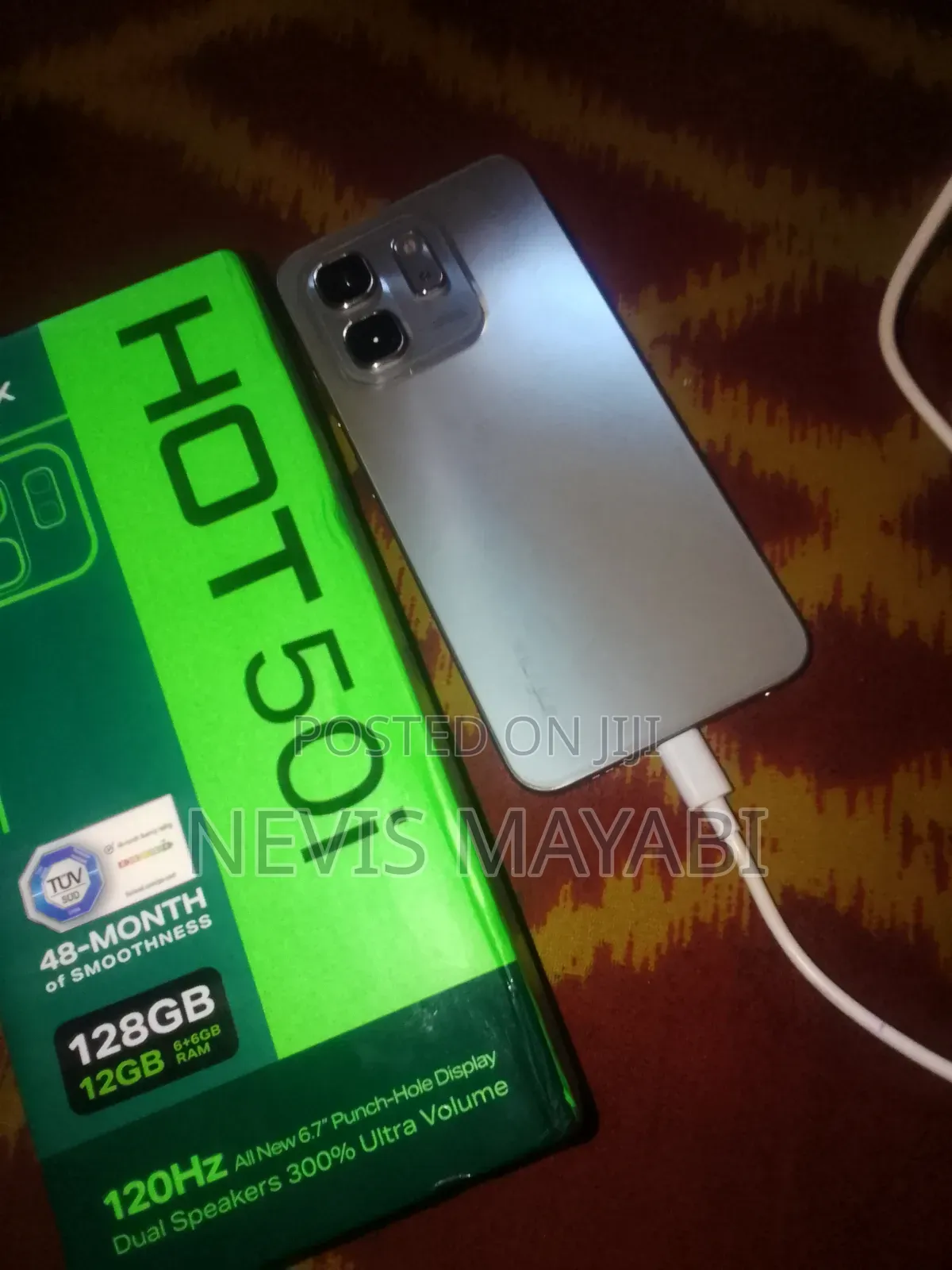 Infinix Hot 50i 128 GB Silver