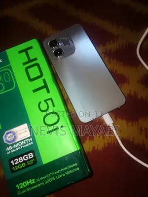 Infinix Hot 50i 128 GB Silver