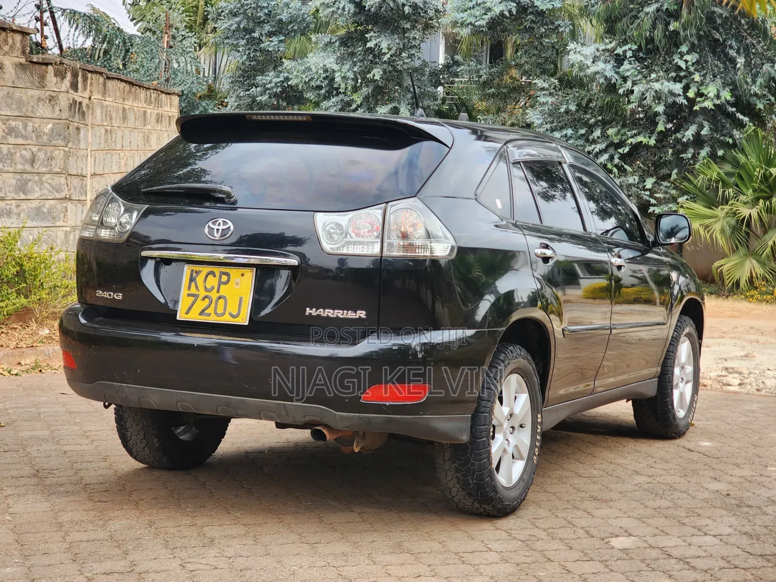 Toyota Harrier 2.4 2010 Matt Black