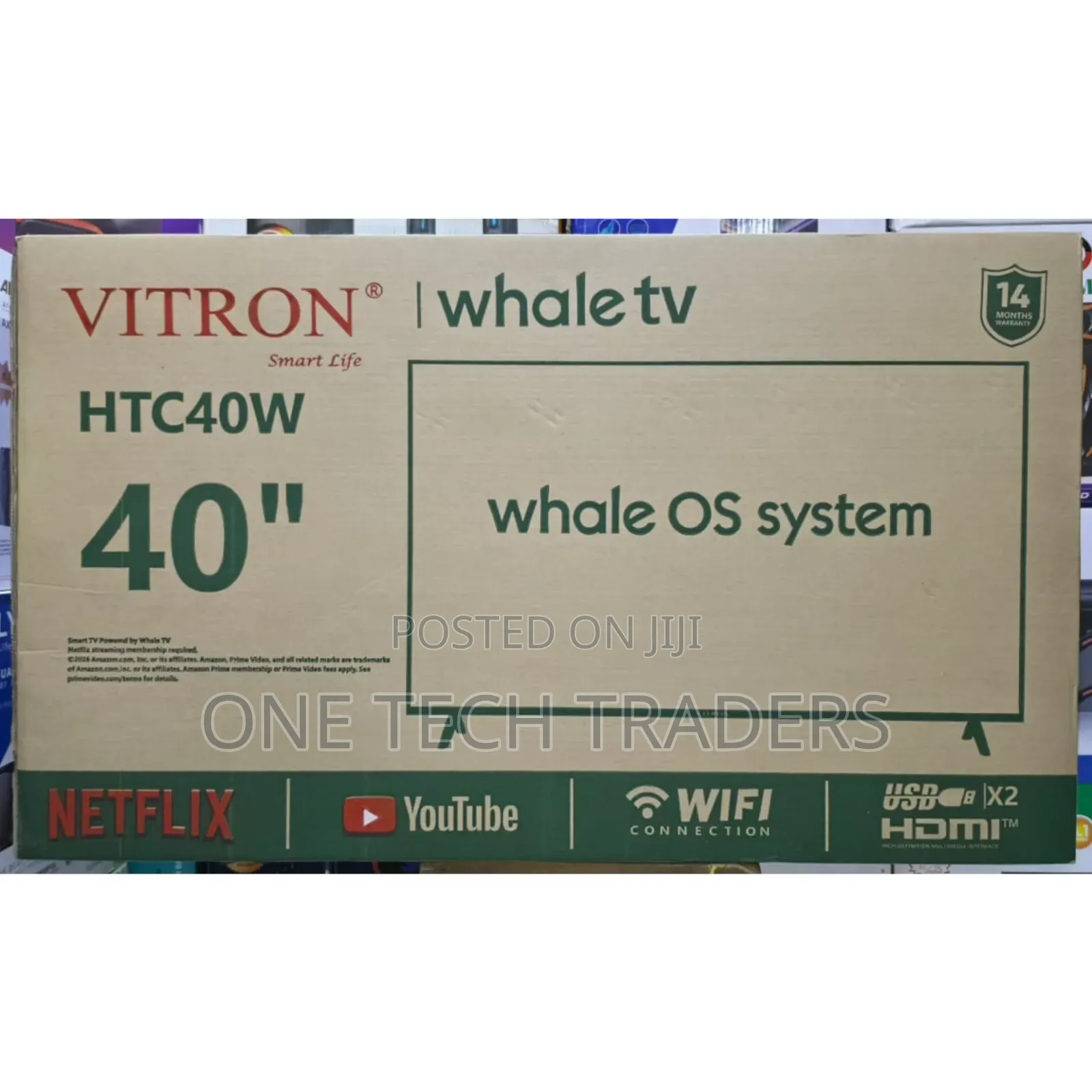 Vitron 40" Smart TV Whale TV