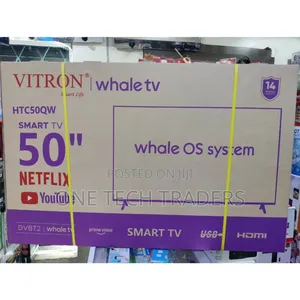 Vitron 50" QLED Smart Whale TV Model: HTC50QW
Qled