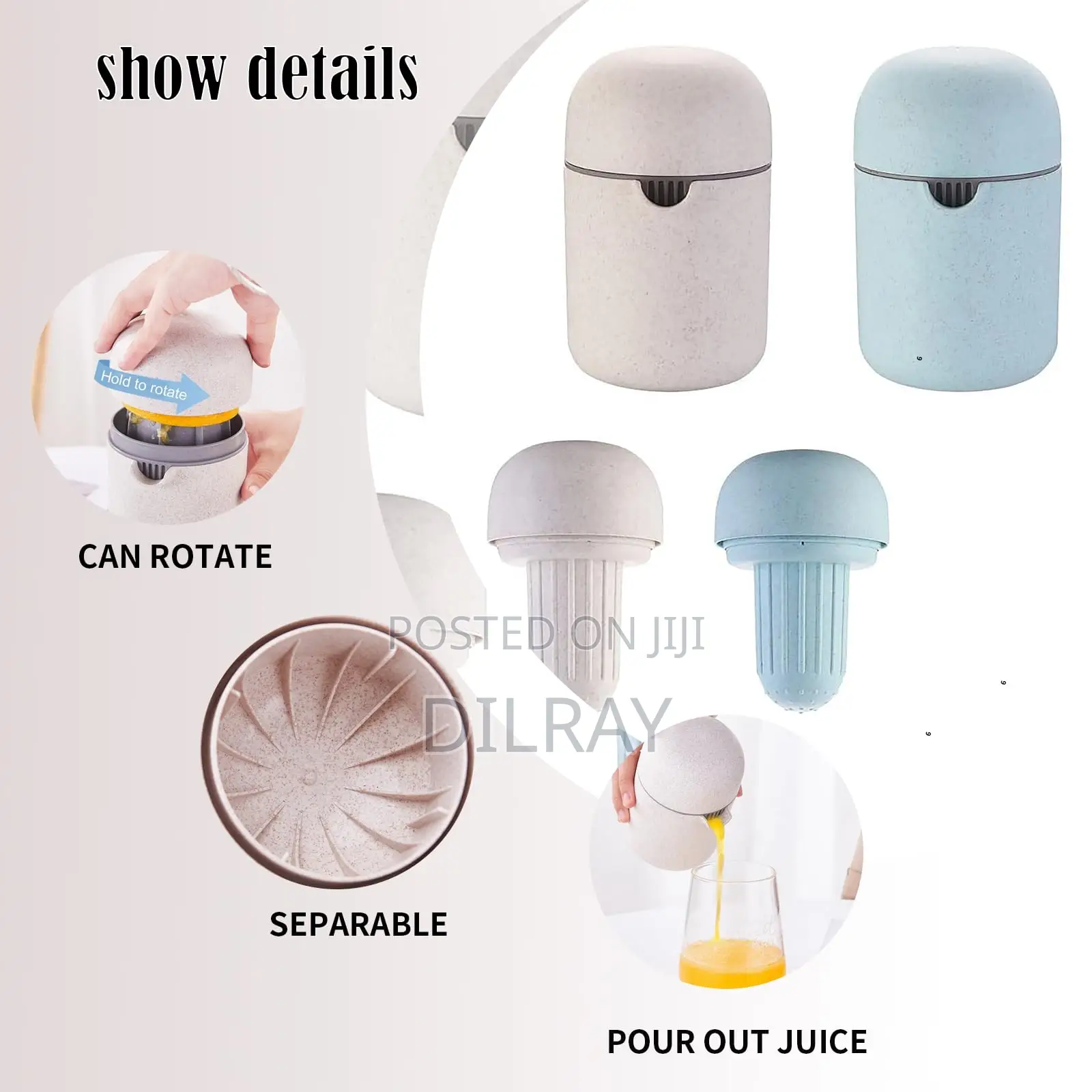 Wheat Straw Manual Juicer