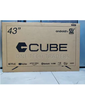 Cube TV 43" Smart Android With Bluetooth