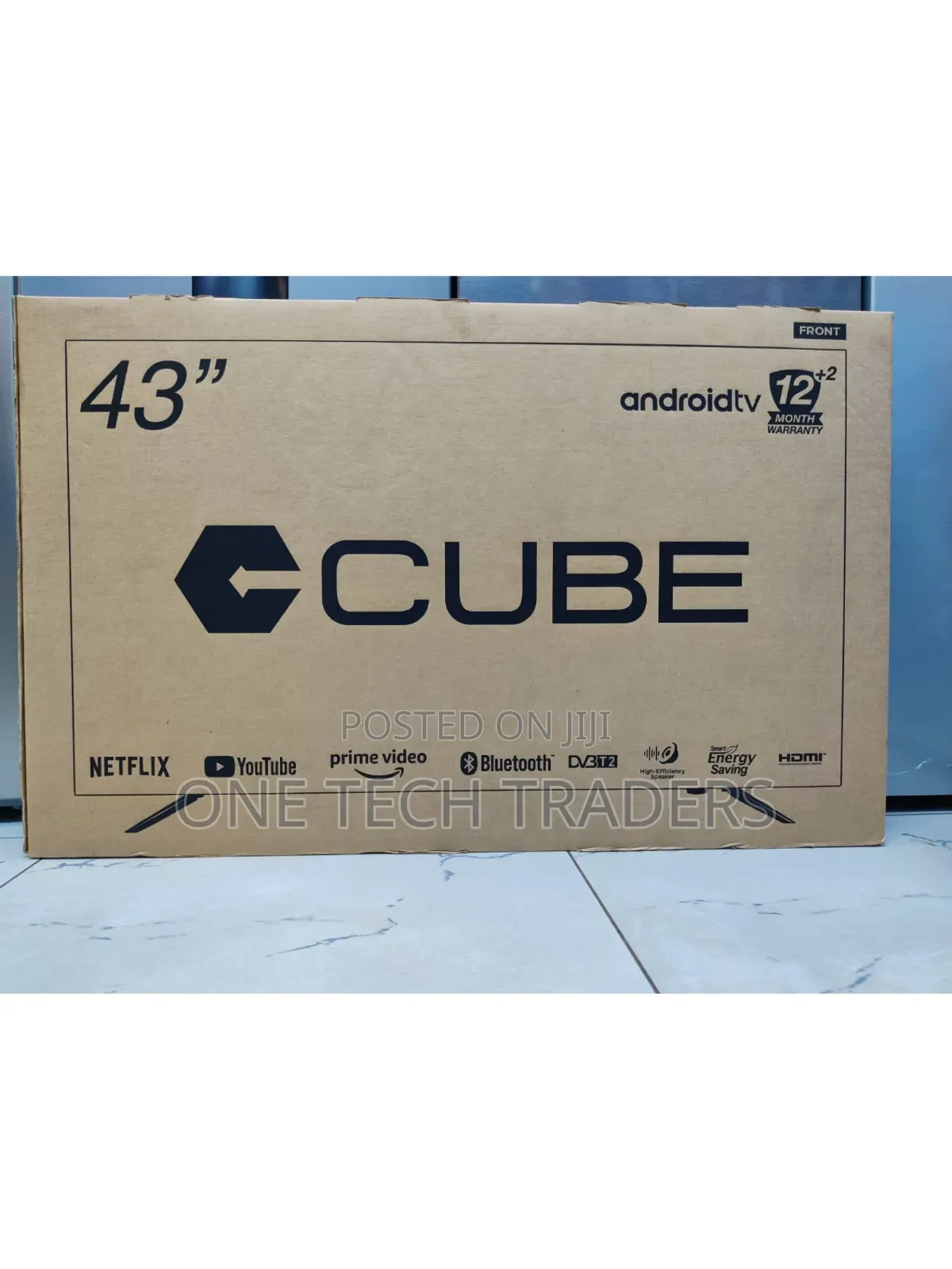Cube TV 43" Smart Android With Bluetooth