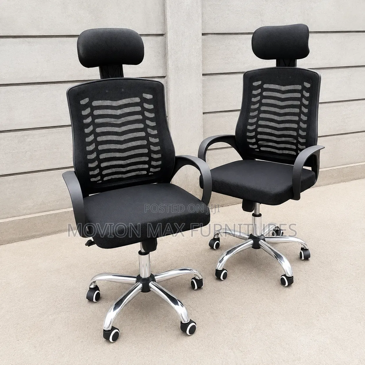 Office Chair-Smart Rise Headrest Chairs