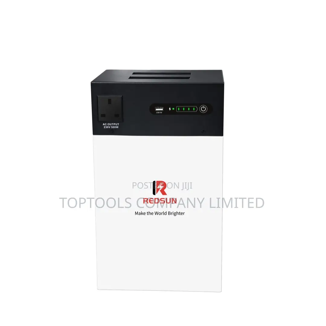 1kw Redsun Portable Backup Power Station 2in1 500w+1000wh Lithium