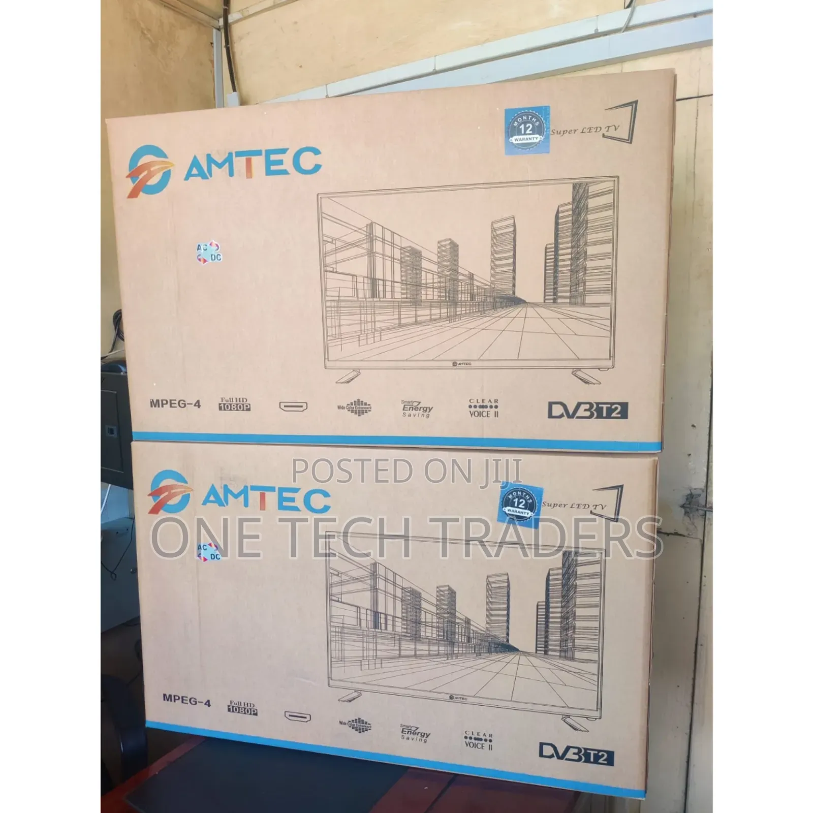 Amtec 40"  Inches Smart TV AC/ DC