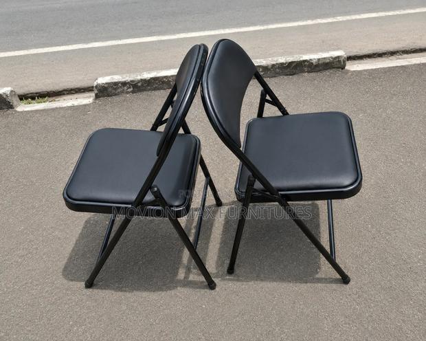 Fold Leather Foldable Chairs - thumbnail 2