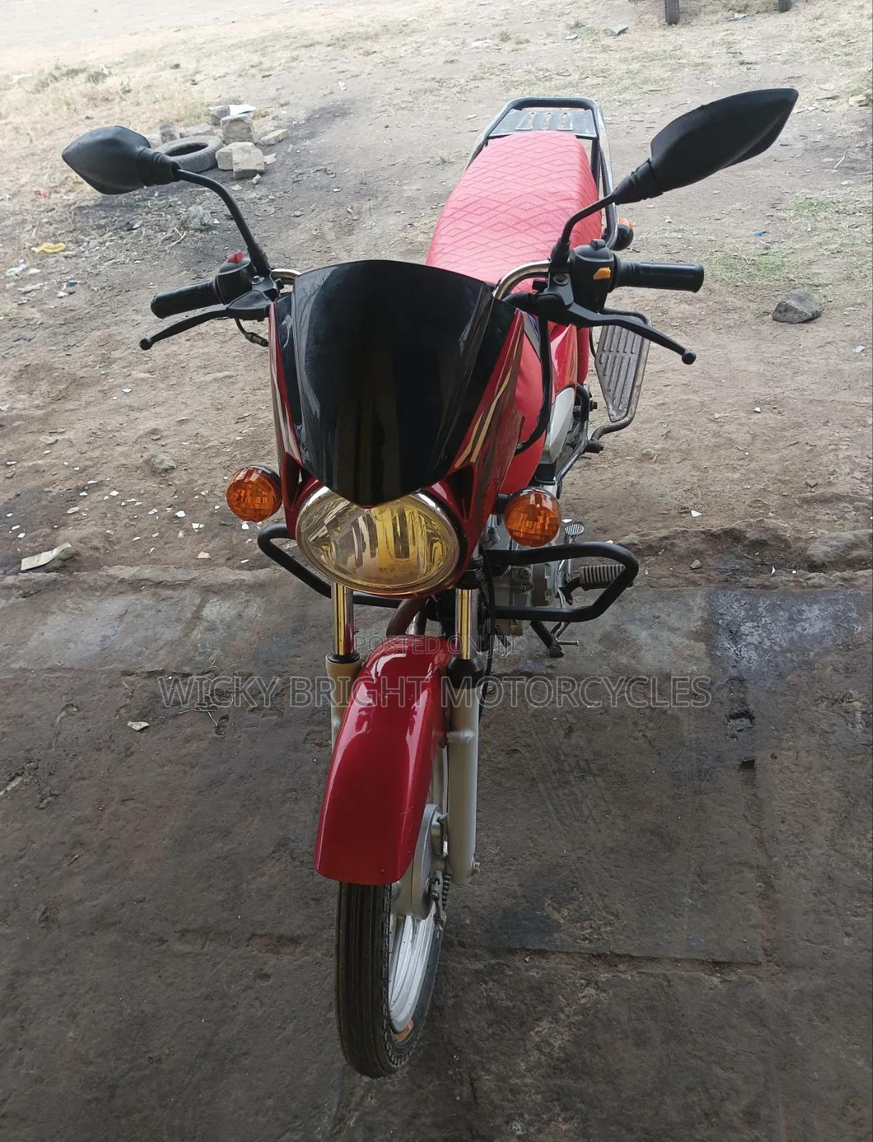 TVS HLX Plus ES 2023 Red