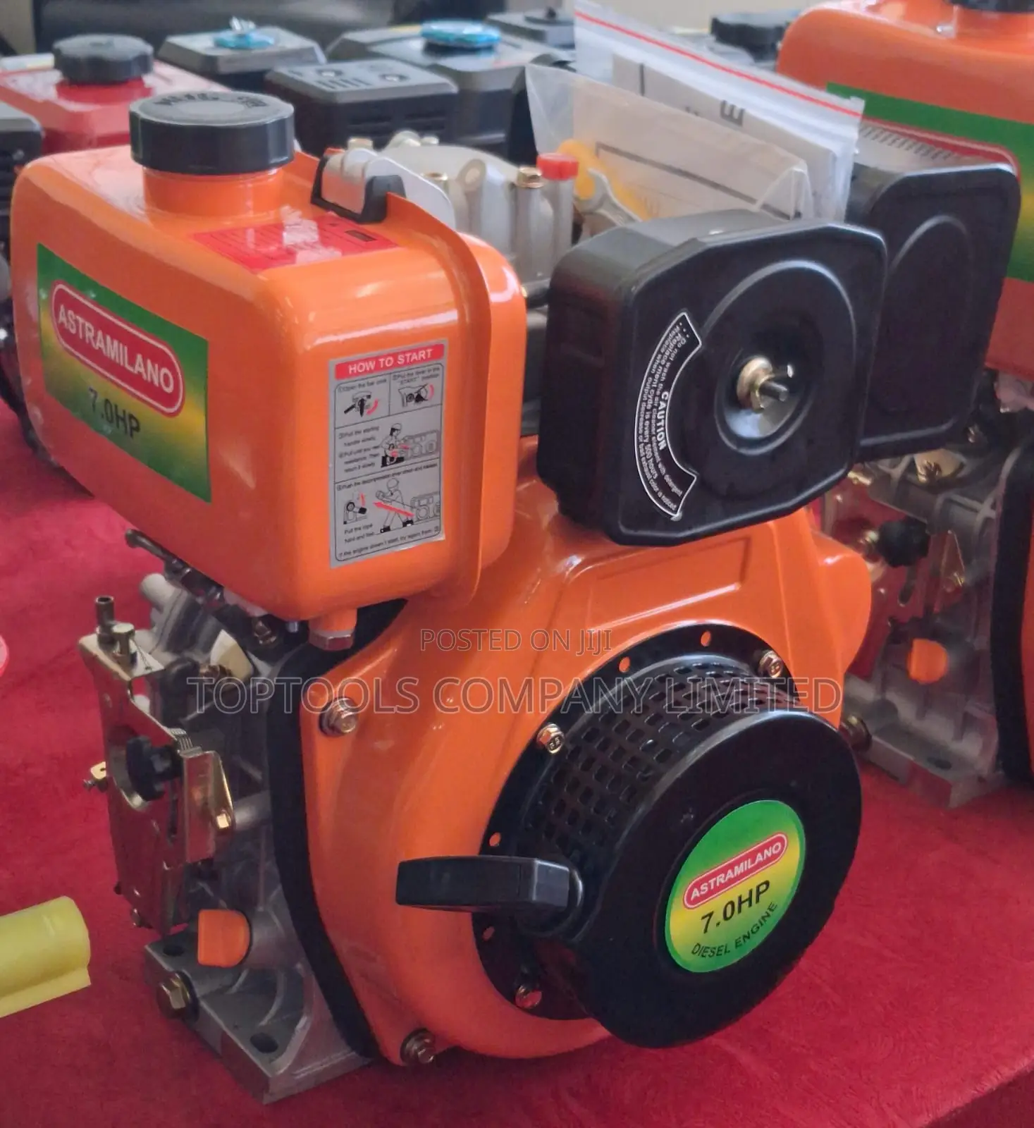 Astramilano Air Cool Diesel Engine 7.0hp
