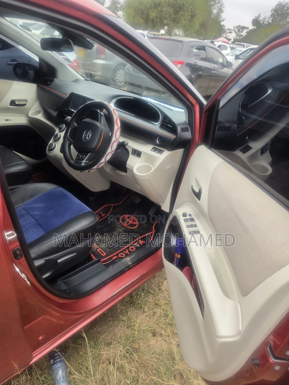 Toyota Sienta 2018 Maroon