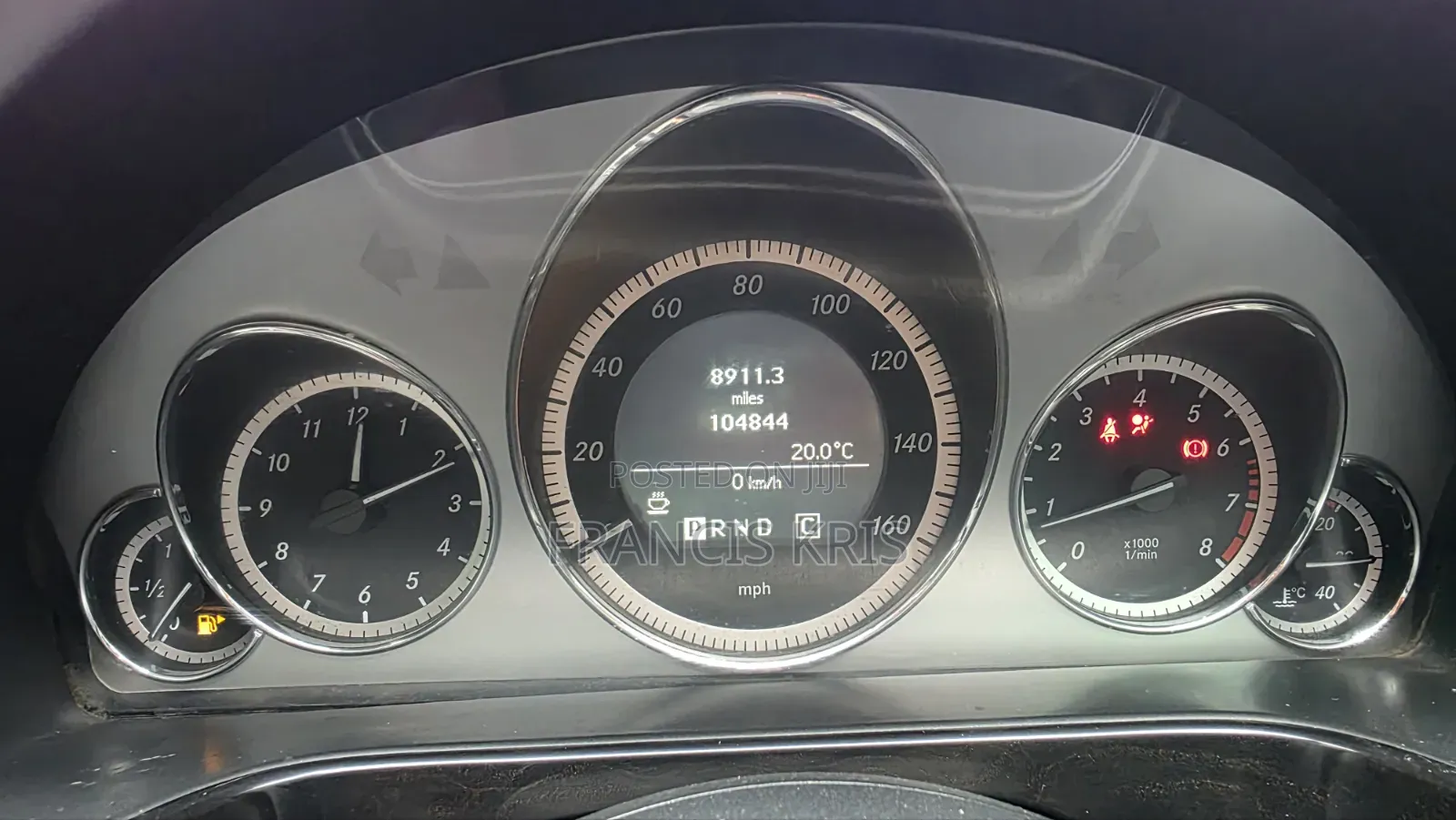 Mercedes-Benz E250 2009 Blue