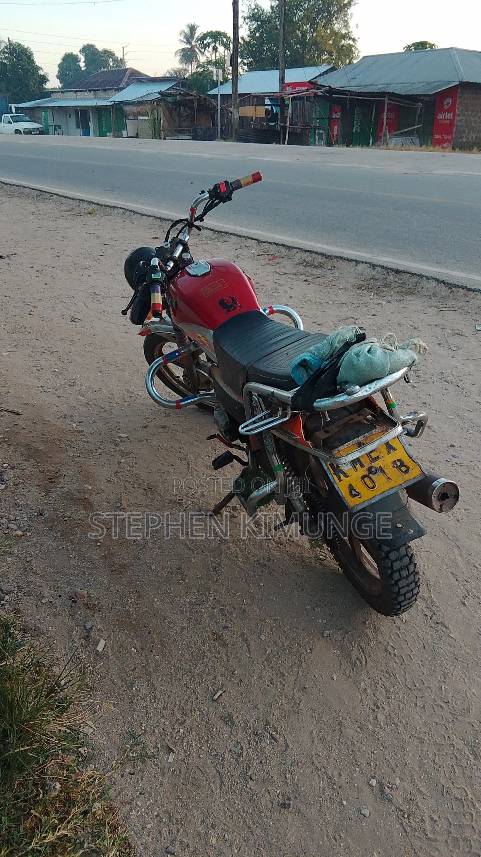 Haojin HJ125 2014 Red