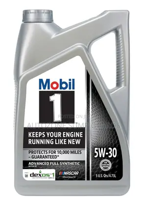 Mobil 1 Advanced Full Synthetic Motor Oil 5w-30, 5 Quart