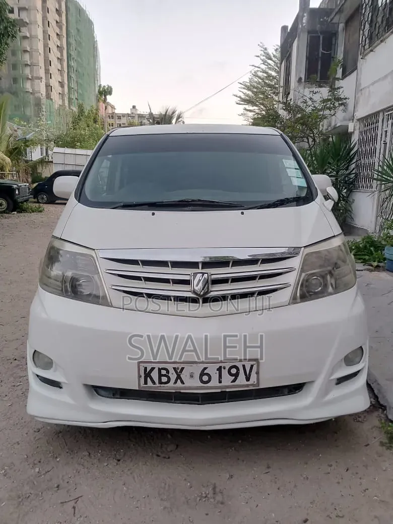 Toyota Alphard 2008 White