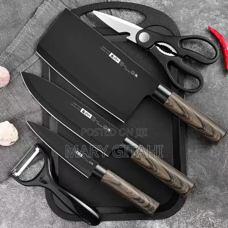7Pcs Kitchen Knife Set
