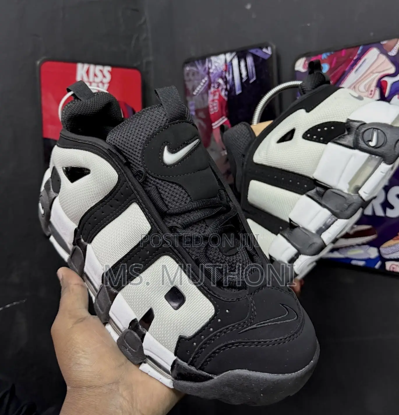 Iconic Nike Air More Uptempo Low Sneakers Size 40-45