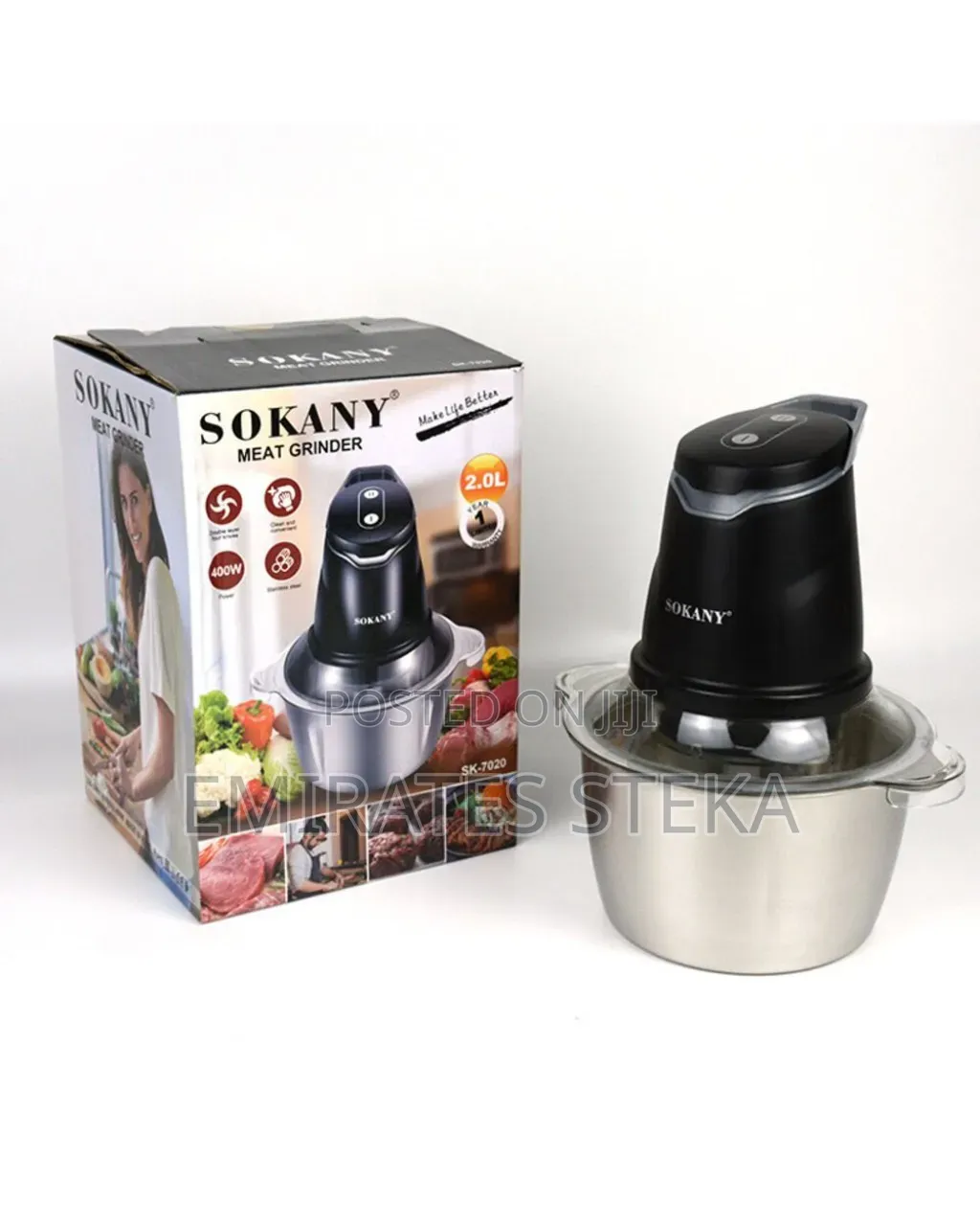 Sokany Food Processors Chopper , Electric Meat Grinder, Mincer