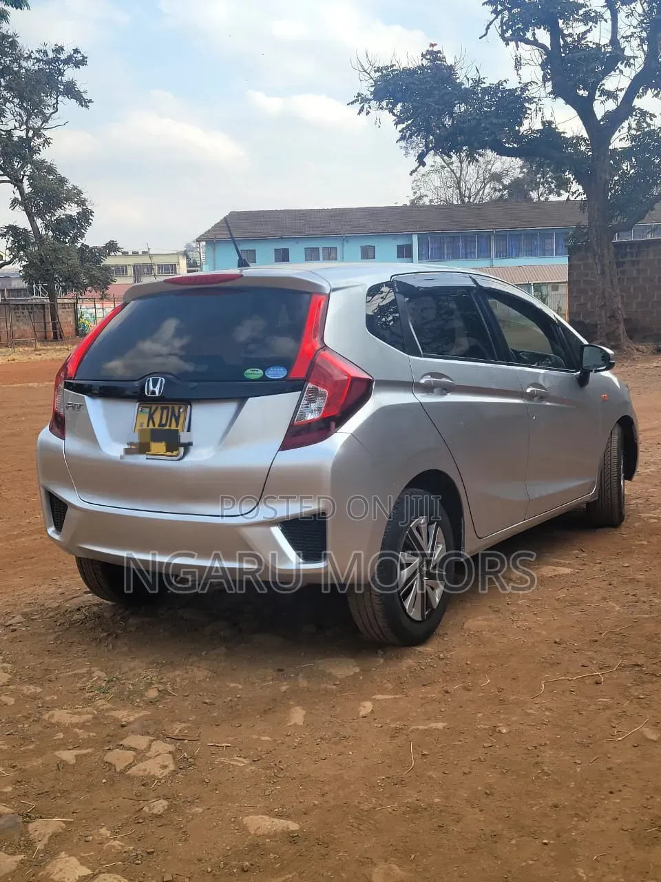 Honda Fit 2016 Silver