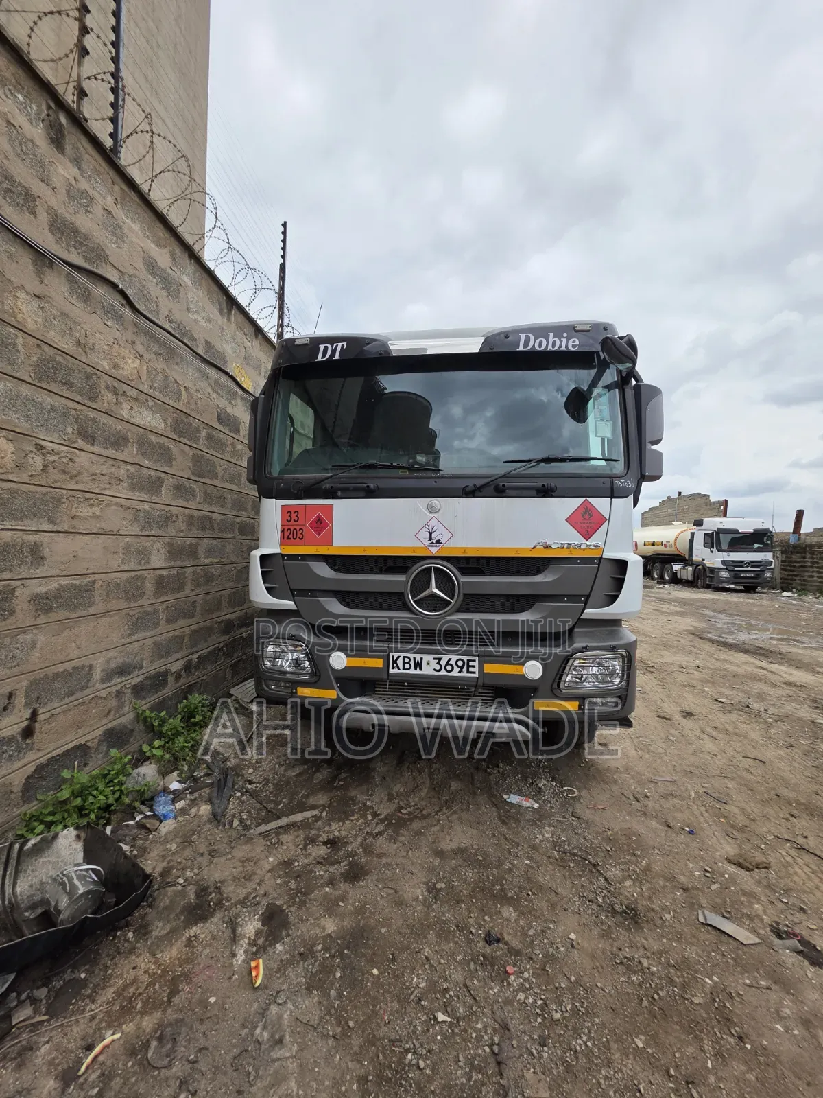 Actros 3348 Original With a Tanker Pulling