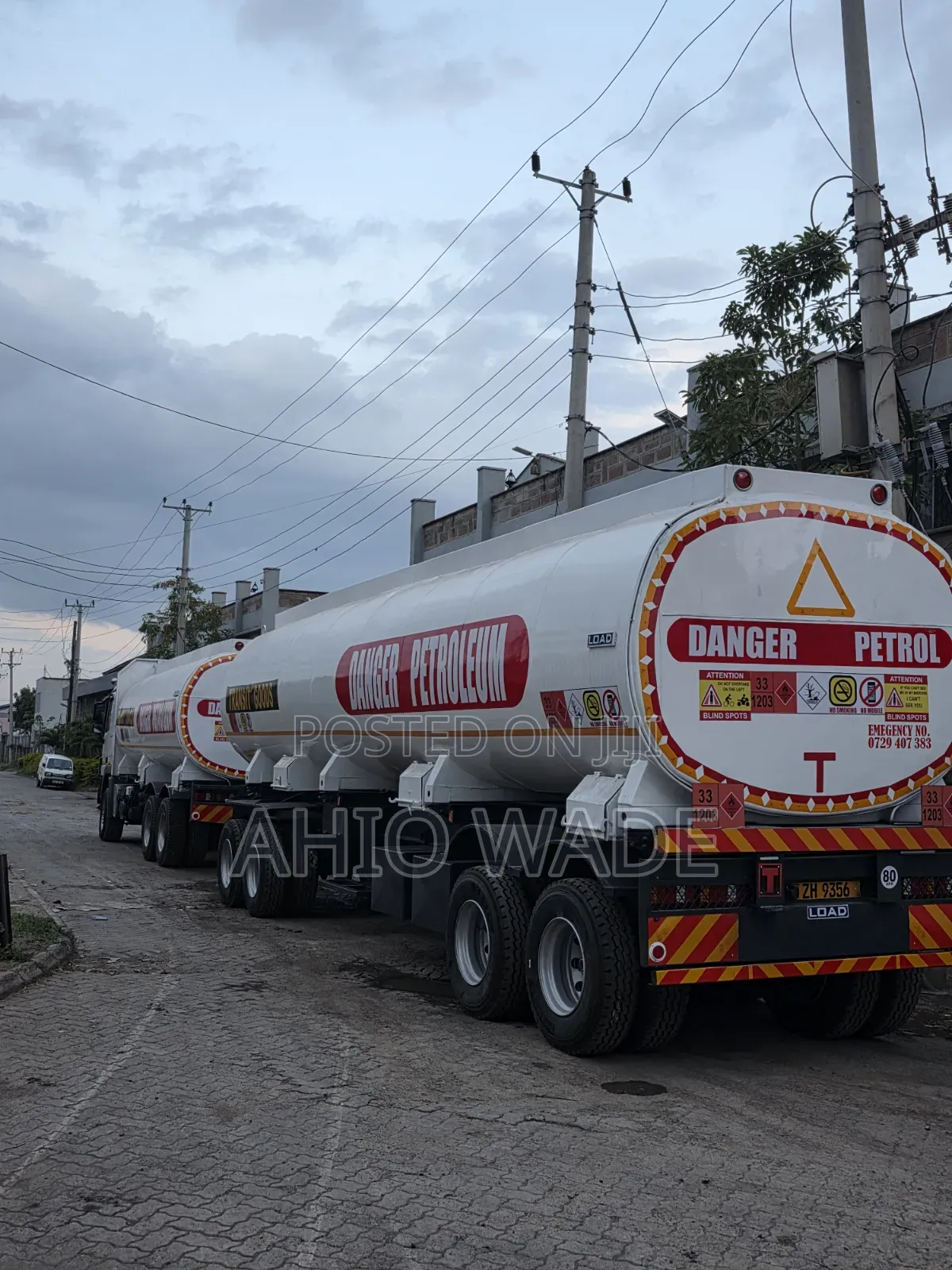 Actros 3348 Original With a Tanker Pulling