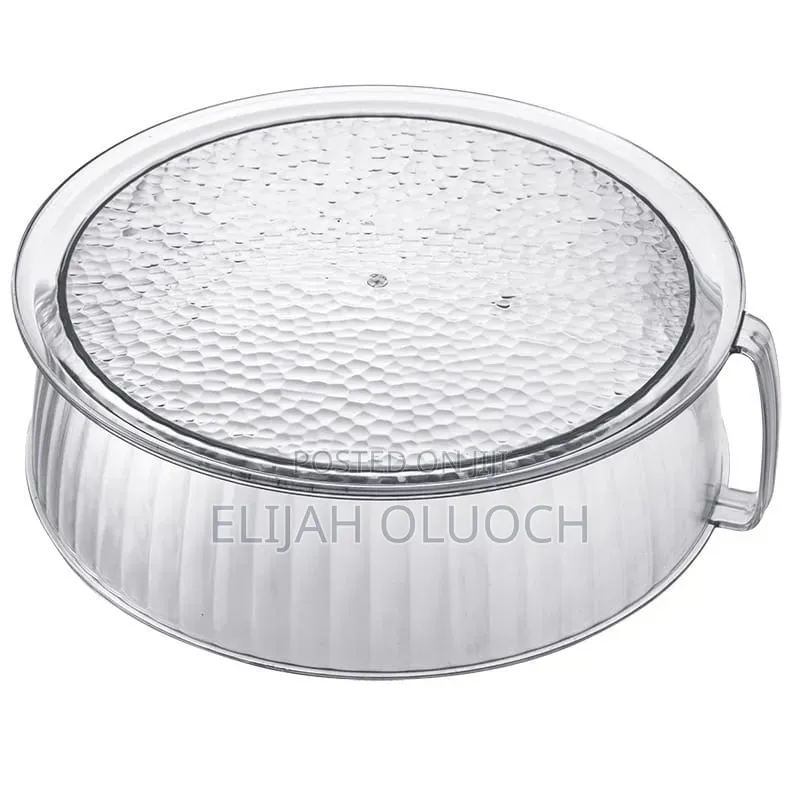 2pcs Transparent Multipurpose Stackable Multi-Layer Food Cover