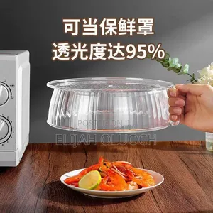 2pcs Transparent Multipurpose Stackable Multi-Layer Food Cover