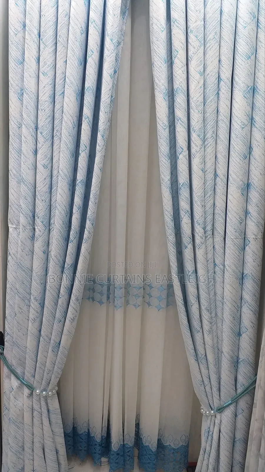 Green Elegant Curtains With Hooks for Modern Bedrooms