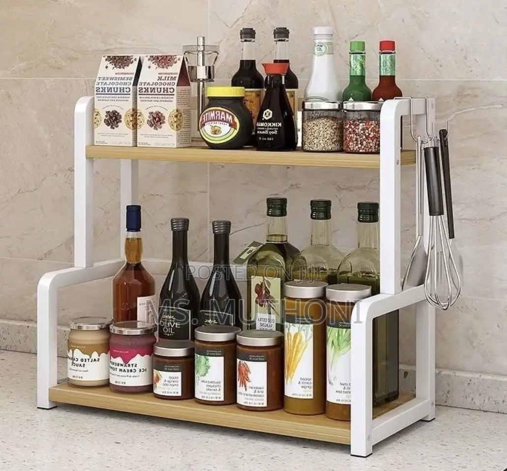 Kitchen Countertop Spice Rack