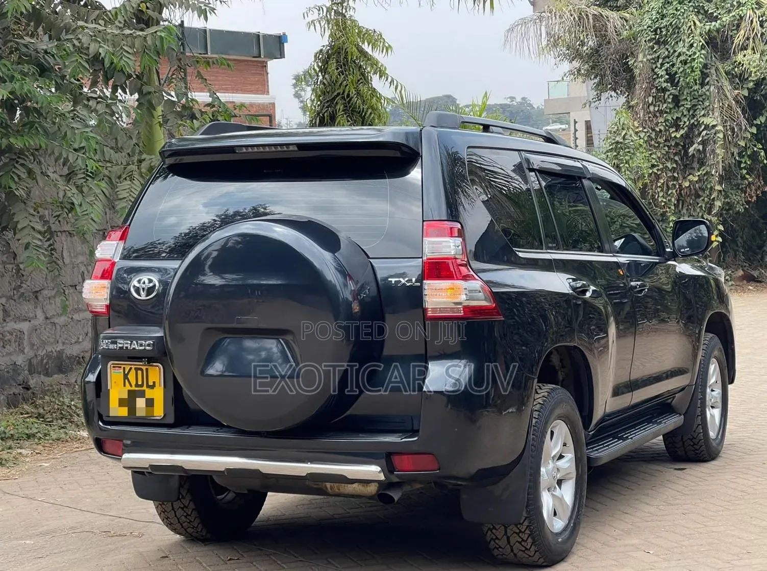 Toyota Land Cruiser Prado 3.0 TD 2012 Matt Black