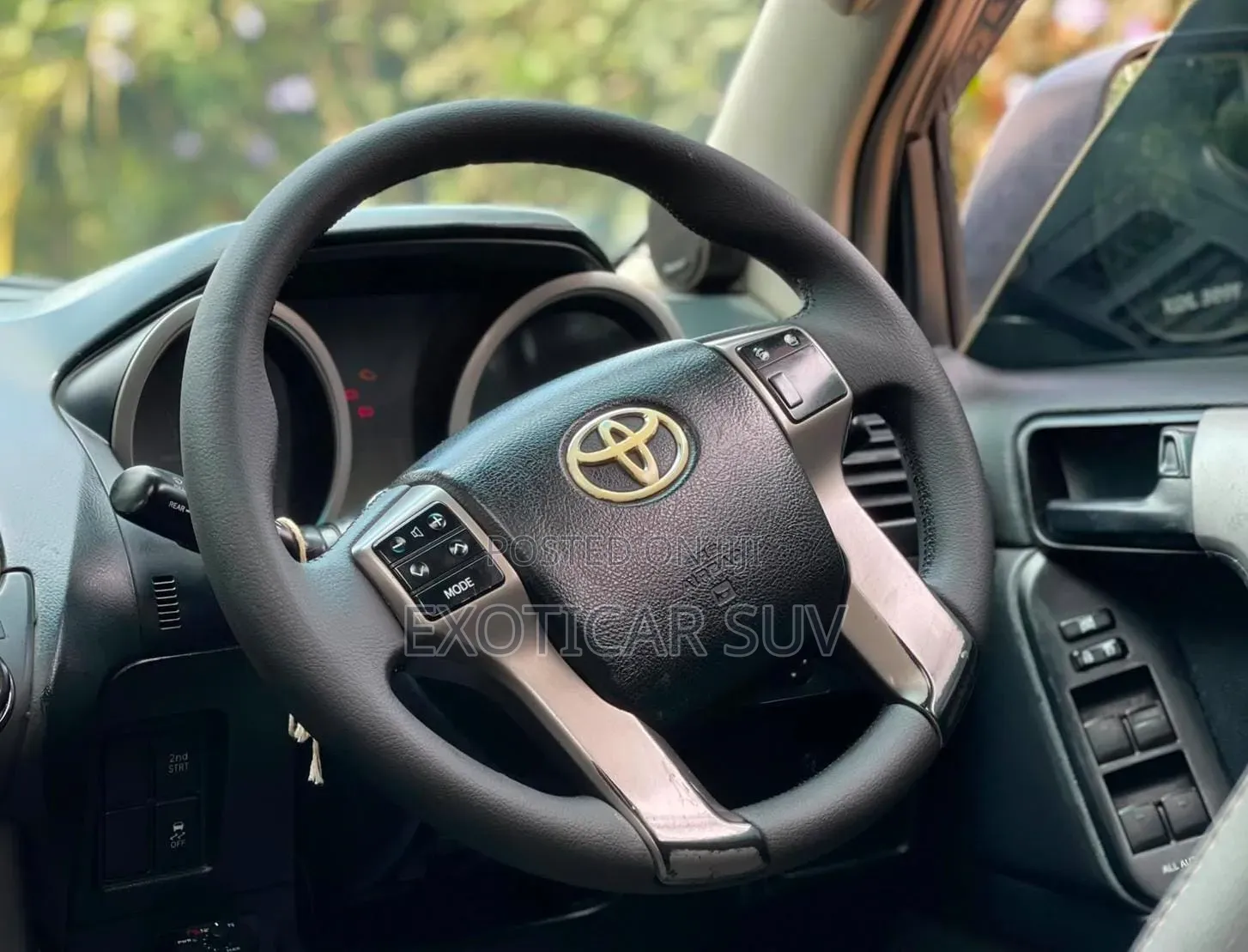 Toyota Land Cruiser Prado 3.0 TD 2012 Matt Black