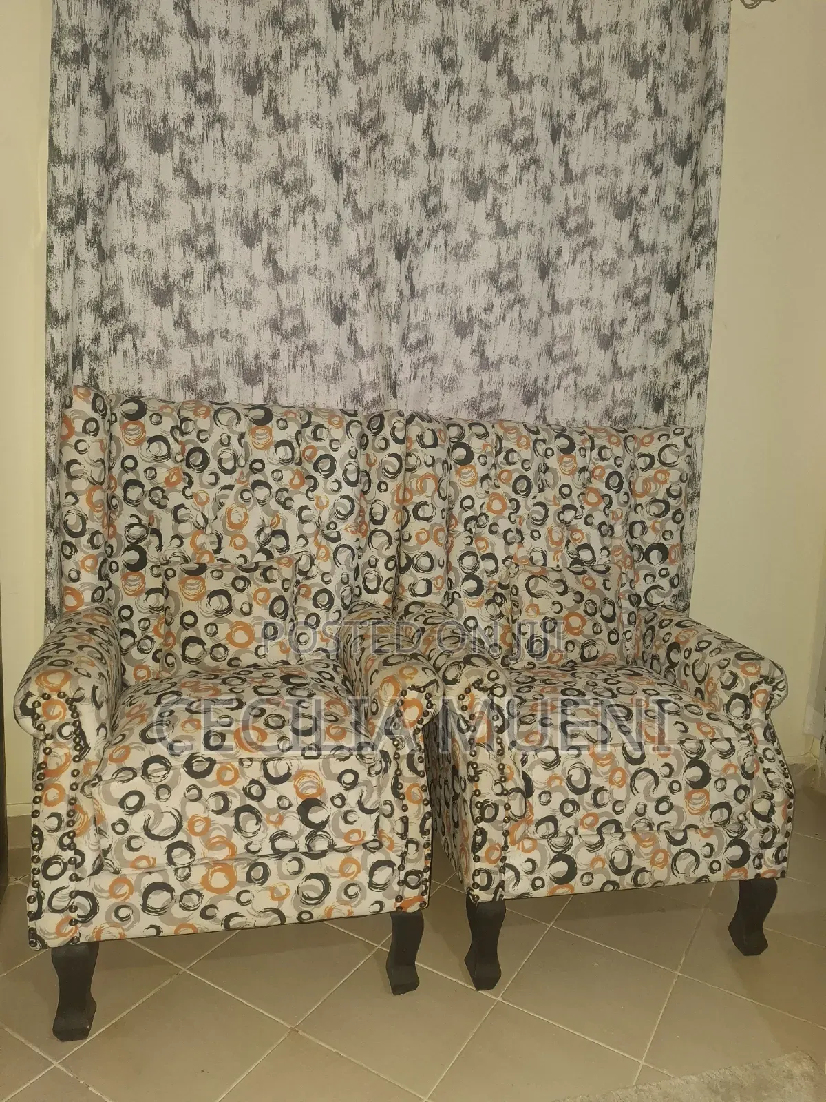 Slightly Used Pair of Comfortable Arm Chairs for Sale