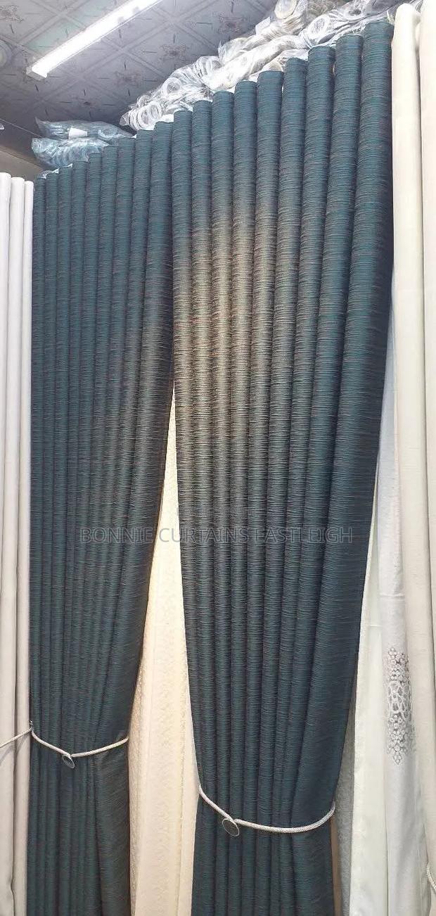 Black Modern Elegant Curtains for Dining Rooms and Guests Rooms