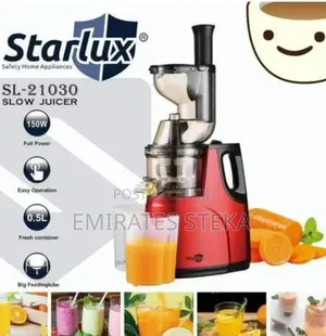 Starlux Electric Slow Juicer With Powerful Motor