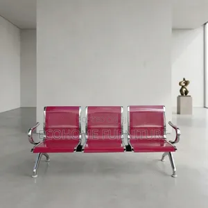 Waiting Bench 3 Seater Airport Reception Visitor Chair