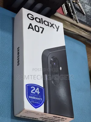 New Samsung Galaxy A07 128 GB Black
