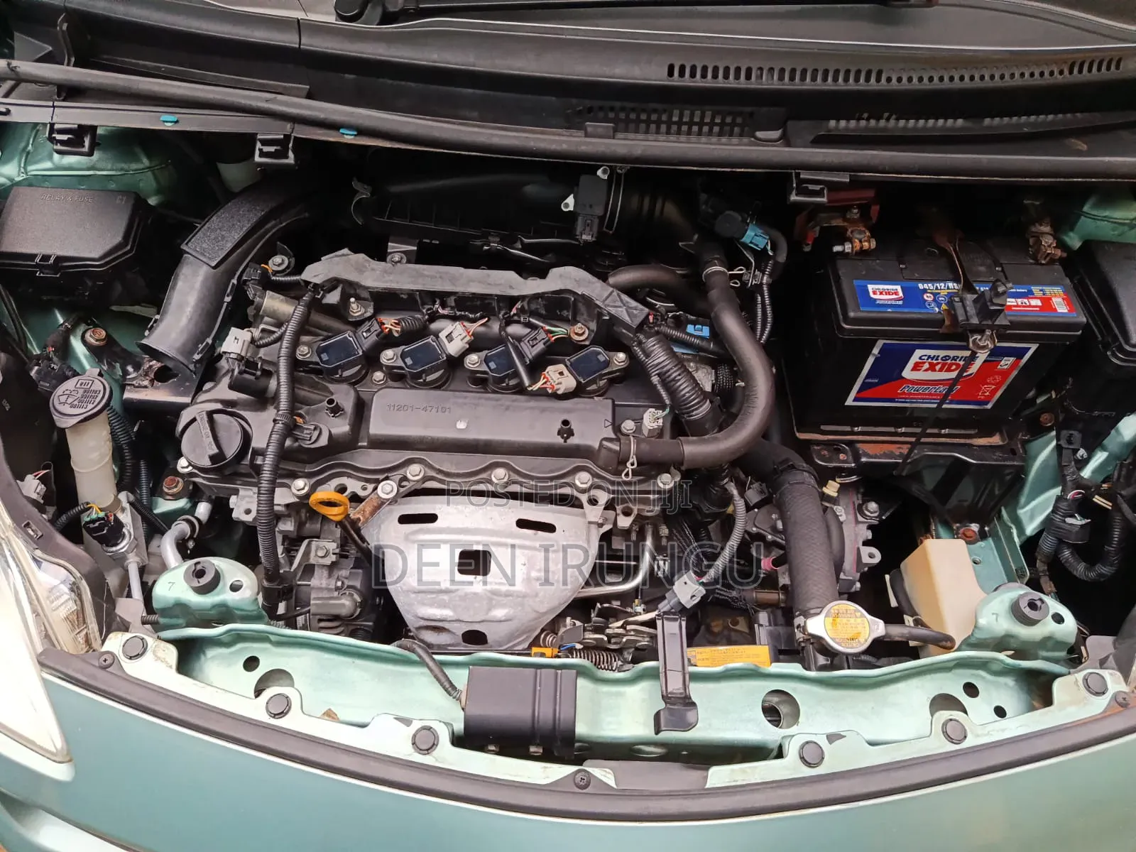 Toyota Ractis 2012 Blue