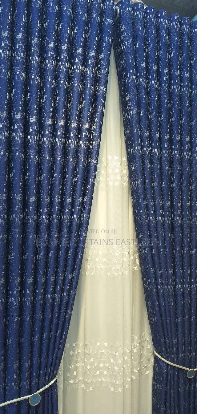 Navy Blue Curtains for Hooks