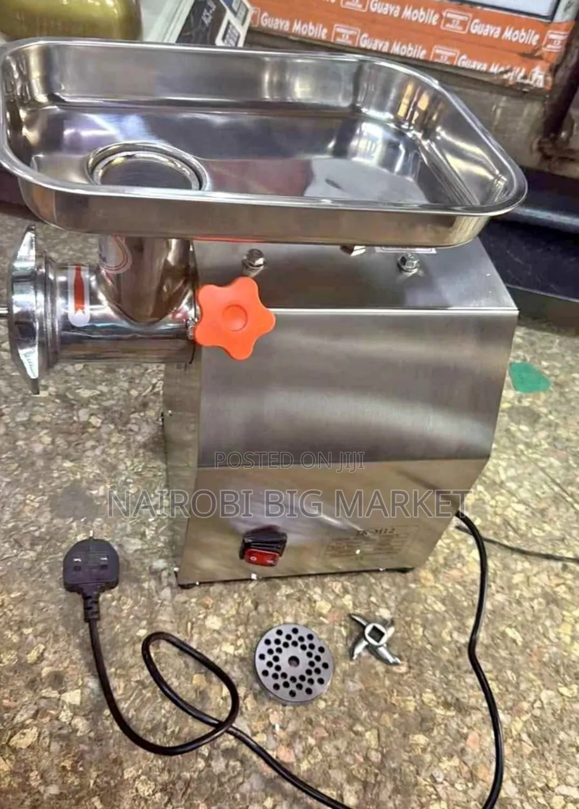 Euromax Electric Commercial Meat Mincer Model TK 22 Normal 240kg/Hr