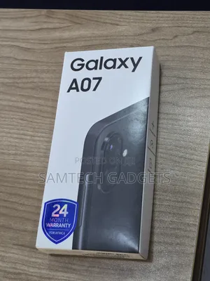 New Samsung Galaxy A07 5G 128 GB Black