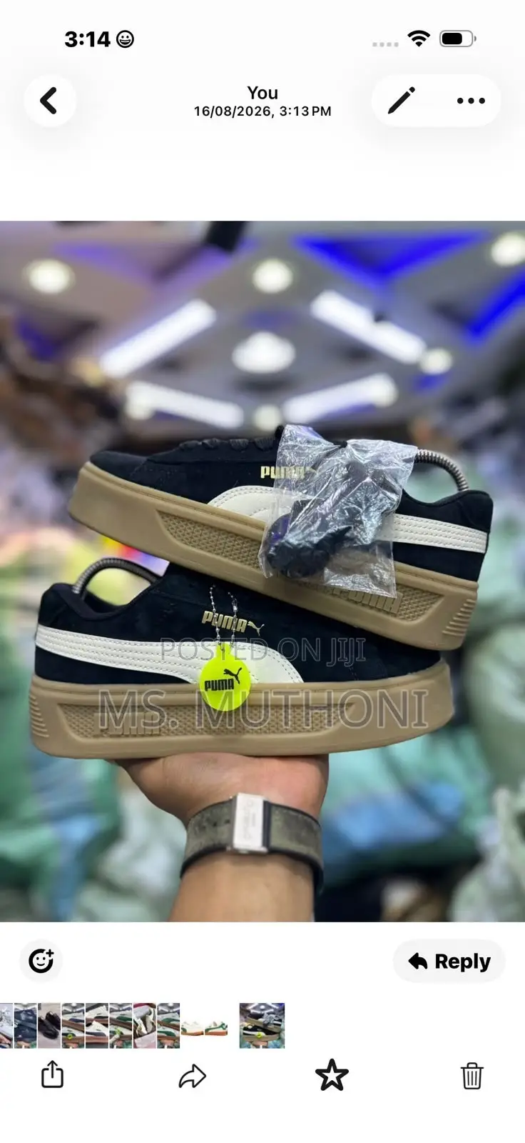 Puma Smash Platform V3 Sneakers Size 38-45