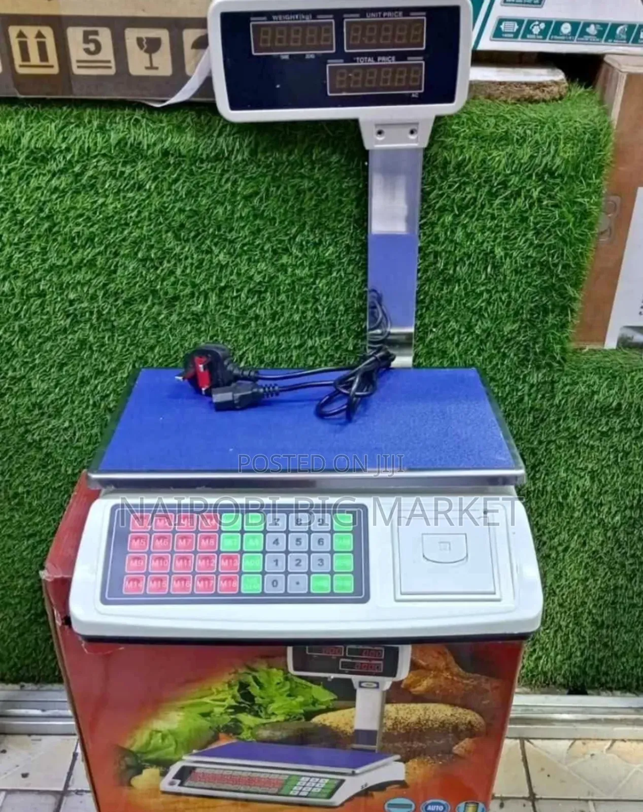 50kg Electric Weighing Scale With Receipt Printer