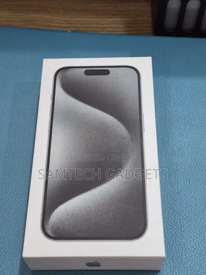 New Apple iPhone 15 Pro 256 GB Black