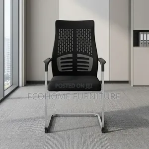 Visitor Chair Mesh Office Conference Chair Chrome Frame