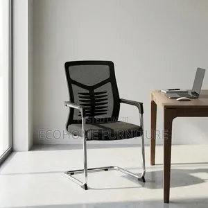Visitor Chair Office Reception Conference Chair Chrome Base