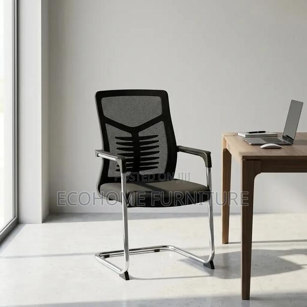 Visitor Chair Office Reception Conference Chair Chrome Base
