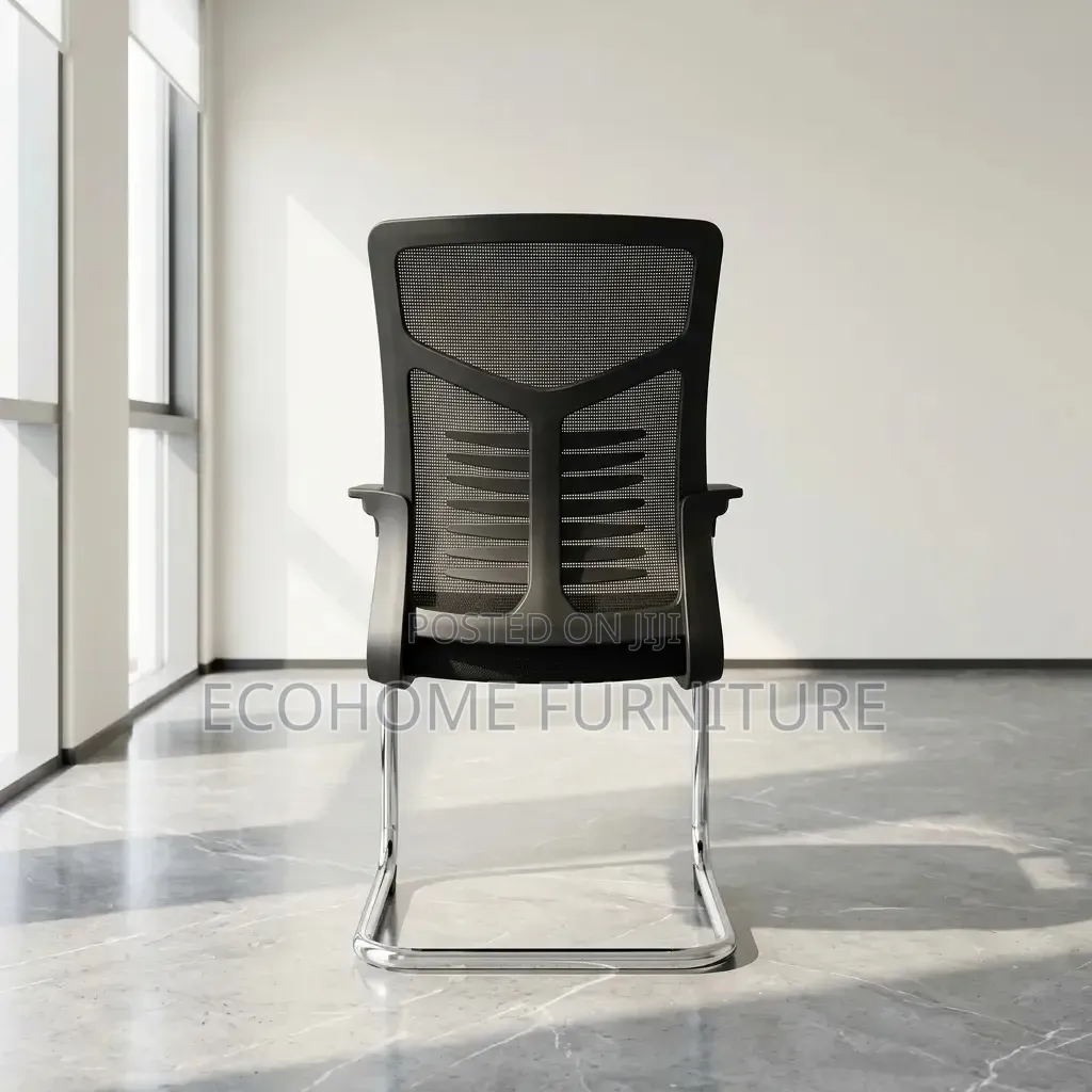 Visitor Chair Office Reception Conference Chair Chrome Base