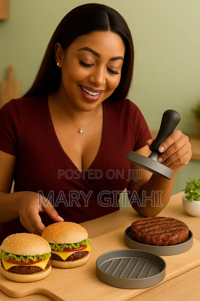 Stainless Steel Burger Press