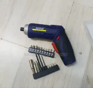 Royce Cordless Electric Screwdriver With 24-Piece Bit Set
