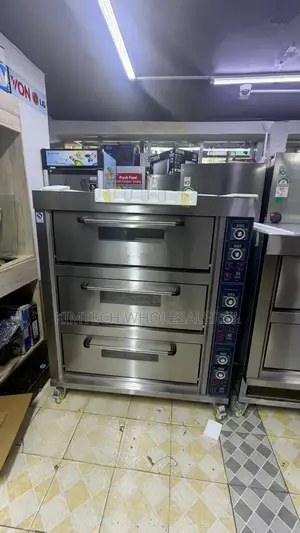 Euromax Deck Oven 3 Deck 6 Trays Comes With Free Trays